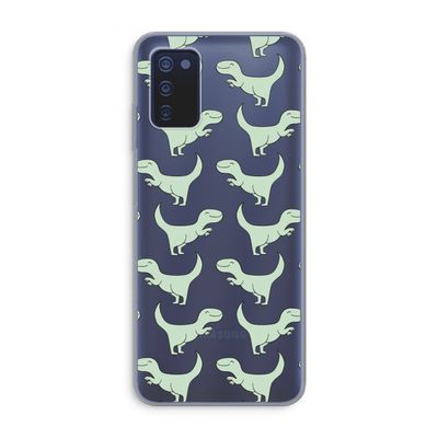 Dinos: Samsung Galaxy A03s Transparant Hoesje