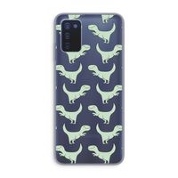 Dinos: Samsung Galaxy A03s Transparant Hoesje