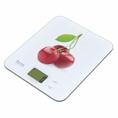 Keukenweegschaal TM Kersen 8 kg (22,4 x 18,5 cm)
