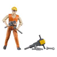 Bruder bworld figuur constructie werker