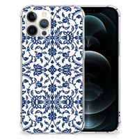 iPhone 12 Pro Max Case Flower Blue - thumbnail