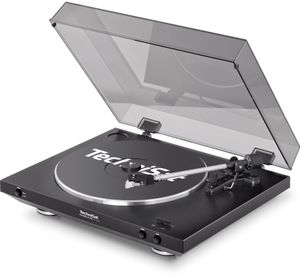 TechniSat TechniPlayer LP 200 Draaitafel met riemaandrijving Zwart, Zilver