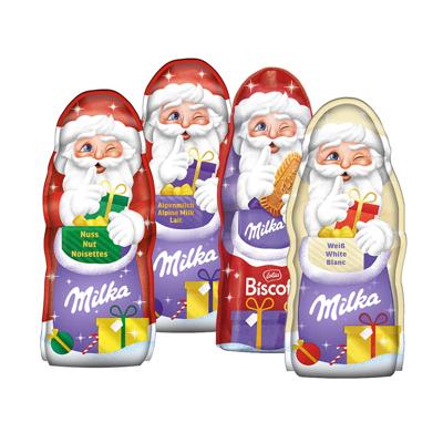 Milka mix van kerstfiguren - 370g