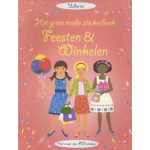 Usborne Het grote mode stickerboek: Feesten en Winkelen. 4+