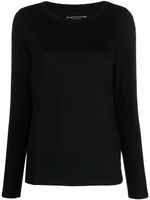 Majestic Filatures t-shirt à encolure bateau - Noir
