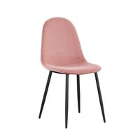 Stoel Lola Roze - Set van 4 Stoel Lola Roze - Set van 4