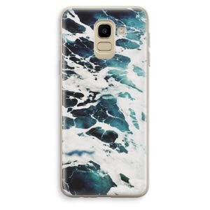 Golven: Samsung Galaxy J6 (2018) Transparant Hoesje