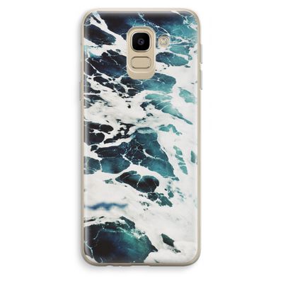 Golven: Samsung Galaxy J6 (2018) Transparant Hoesje