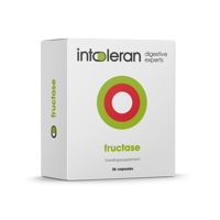 Fructase - 36 Capsules | Helpt bij vertering van Fructose | Bevat spijsverteringenzym Xylose Isomerase | Low FODMAP & Vegan | Intoleran