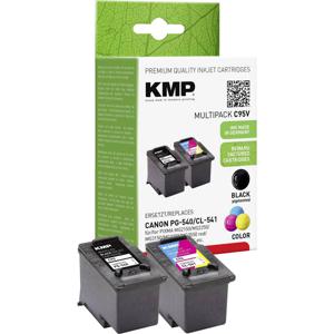 KMP Inktcartridge vervangt Canon PG-540, CL-541 Compatibel Combipack Zwart, Cyaan, Magenta, Geel C95V 1516,4850