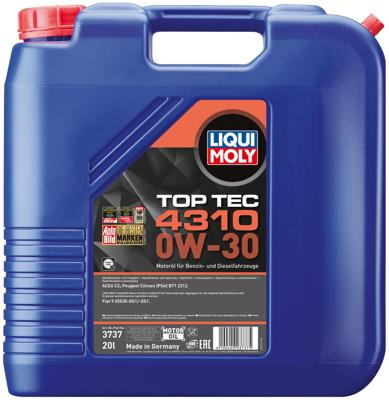 LIQUI MOLY Top tec 4310 0w-30 20l