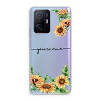 Zonnebloemen: Xiaomi 11T Pro Transparant Hoesje