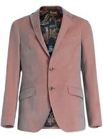 ETRO blazer à simple boutonnage - Rose