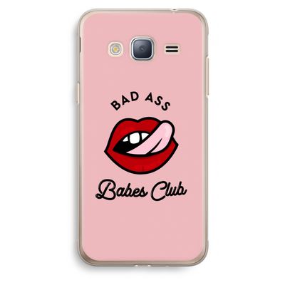 Badass Babes Club: Samsung Galaxy J3 (2016) Transparant Hoesje