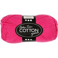 Creativ Company Katoengaren, roze, 50gr, 170m