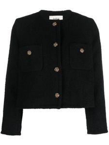 Ba&Sh veste Meredith en tweed - Noir