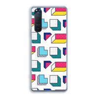 8-bit N°7: Sony Xperia 5 II Transparant Hoesje