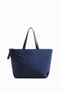 Shopper met rits - BLUE - U