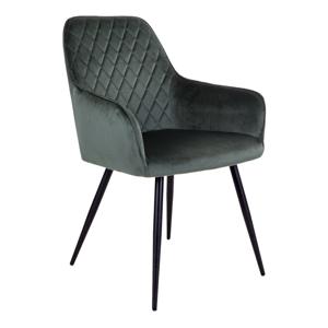 Harbo Eetkamerstoel - Groen/Fluweel - set van 2