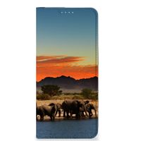 OPPO Reno8 Hoesje maken Olifanten - thumbnail