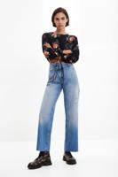 Twisted boyfriend jeans - BLUE - 42