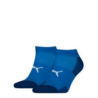 Puma Sport Cushioned Sneakersokken Light 2-pack Blauw-43/46