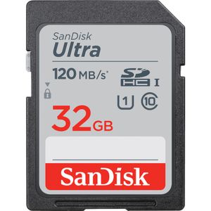 SanDisk Ultra SDHC UHS-I-kaart 32 GB geheugenkaart UHS-I, Class 10