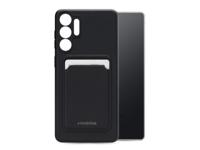 Mobilize Mobilize Rubber Gelly Card Case Samsung Galaxy S25 Ultra 5G Matt Black