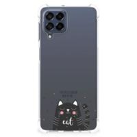 Samsung Galaxy M53 Stevig | Bumper Hoesje | Cat Good Day