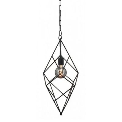 Hanglamp Bologna zwart 29cm