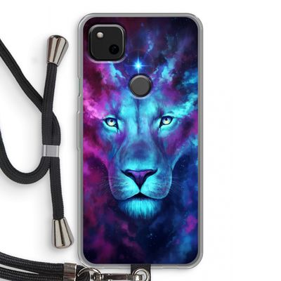 Firstborn: Pixel 4a Transparant Hoesje met koord