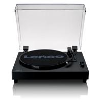 Lenco LS-60BK - Houten platenspeler met Bluetooth en ingebouwde speakers - Zwart