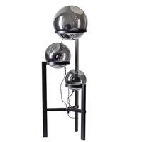 Vloerlamp Orb smoke 140cm