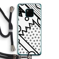 Pop Art #4: Huawei Mate 20 Pro Transparant Hoesje met koord