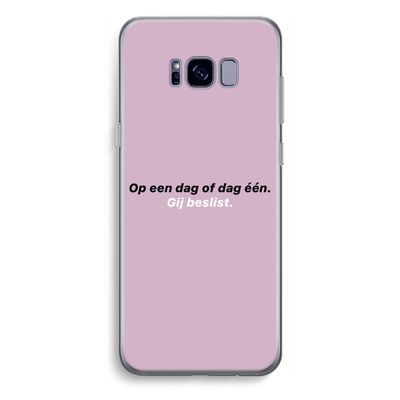 gij beslist: Samsung Galaxy S8 Plus Transparant Hoesje