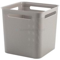 Rotho brisen opbergmand 29.1x29.1x28.1 cm 18l cappuccino