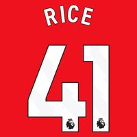 Rice 41 (Officiële Premier League Bedrukking)