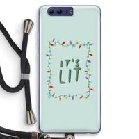 It's Lit: Honor 9 Transparant Hoesje met koord