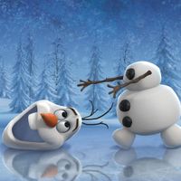 Ravensburger puzzel Disney Frozen avontuur in winterland - 3 x 49 stukjes - thumbnail