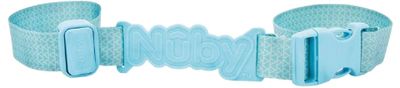 Nuby vasthoudband drinkbeker junior 13,7 cm polyester blauw