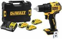 DeWalt DCD708D3T-QW Schroef/boormachine 18V 2.0Ah Li-Ion + 3e accu