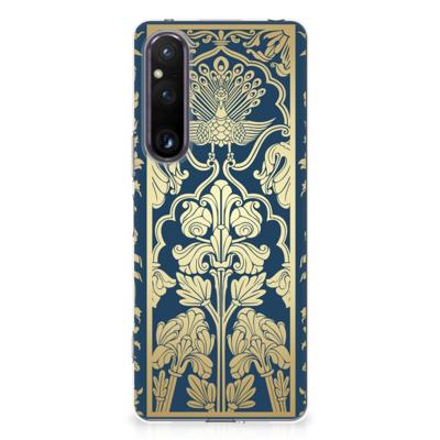Sony Xperia 1 V | TPU Case | Beige Flowers