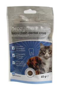 Orozyme Bucco-Fresh Dental Croq hond/kat tot 10kg - 60gr