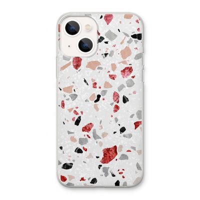 Terrazzo N°12: iPhone 13 Transparant Hoesje