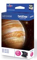 Brother inktcartridge, 600 pagina&apos;s, OEM LC-1240M, magenta