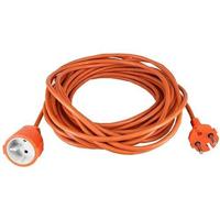 Verlengsnoer - GENERIC - H05VVF 2x1,5 - 25 m - Oranje - Buitengebruik