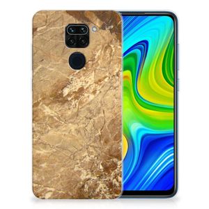 Xiaomi Redmi Note9 TPU Siliconen Hoesje Marmer Creme