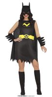 Batgirl Outfit Dames 5-delig - thumbnail