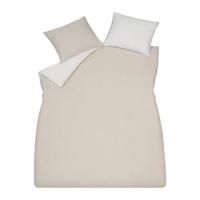 Vandyck Pure Dekbedovertrek 240x200/220 cm - Stone 89 Vandyck Pure Dekbedovertrek 240x200/220 cm - Stone 89