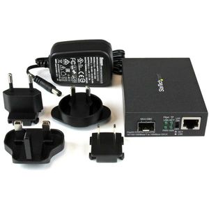 StarTech.com Gigabit ethernet glasvezel media converter met open SFP slot